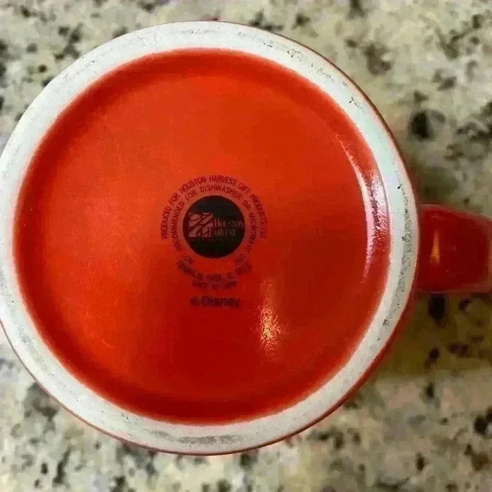 Mickey and Minnie Red 3-D Coffee Mug